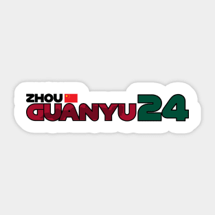 Zhou Guanyu '23 Sticker